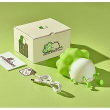 Best Selling Cute Cabbage USB-C Rechargeable Timer Light Baby LED Mood Silicone Lamp Sleeping Night Light thumbnail-6