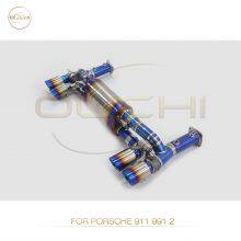 Exhaust Titanium Catback for Porsche 911 991.2/911 991.2 Carrera GTS/911 992 GT3 Electronic Valve High-performance Automotive Exhaust Parts