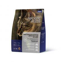 AEEIEER-FANTASTIC WOODS COMPLETE NUTRITION ADULT CAT FOOD SALMON FORMULA COAT CARE thumbnail-1