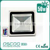 China Oscoo Colorful Light Hot-sale IP65 Die Casting Aluminium CE&Rohs 50 Watt RGB LED Flood Light Decorative Lighting Bar Light thumbnail-2