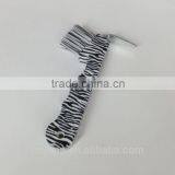 New! Zebra Patterned Horse Hoof Pick With Brush/grooming/equestrian thumbnail-1