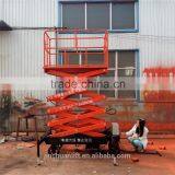 Cheap Electro-hydraulic Mobile Scissor Lift Plantform thumbnail-1