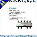 With Cover Silver Colour 8 Way Wireless tv Splitter