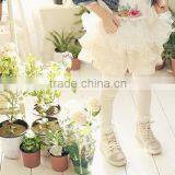 Comfortable children girl's pantskirt,lace design,2014 New Arrival