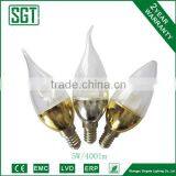 New Arrival Led Candle Lights 5w Aluminum Lamp Body IC Driver thumbnail-1