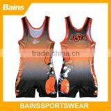 Sublimation Wrestling Singlets for Sale&cheap Wrestling Singlets for Sale thumbnail-1