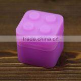 Non-stick Custom Silicone Bho Container Lego Slick Butane Hash Silicone Container Silicone Wax Jar 9ml thumbnail-4