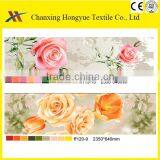 Twill 3D disperse 100 Polyester woven printed brushed fabric from changxing manufacturers