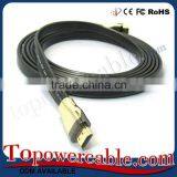 Commercial Flat High-Speed Supports 3D And Audio Return 1M Hdmi Cable thumbnail-3