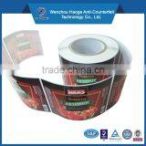 Adhesive Food Packaging Sticker,food Grade Package Sticker
