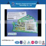 Europe Regional Feature Lottery Scratch Card Printing