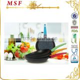 MSF cookware non-stick forged aluminum fry pan with color spot coating MSF-6703