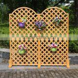 outdoor garden decorative wooden lattice fence panel