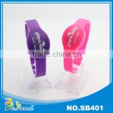 Hot style gift classical ecofriendly rfid silicon bracelet