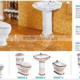 Chaozhou Decorated Bathroom Sanitary Ware Toilet WC_color Toilet thumbnail-3