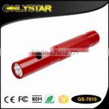 Onlystar GS-7010 portable red white 2 in 1 single led color changing led flashlight
