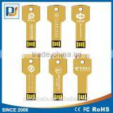 Silver 4GB Metal Key Shaped USB 2.0 Flash Drive, Golden Key Drive Memory 4gb, Mini Metal Traveller Key thumbnail-3