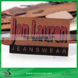 Sinicline Newest Design Jeans Metal Leather Patch in China