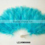 Multi Colored Dance Costume Marabou Feather Fan LZJXM00868 thumbnail-1