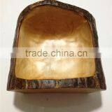 2016 Novelty Design Low MOQ Thicken Eco Friendly Solid Wood Everlasting Kitchen Bowls thumbnail-3