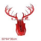 Wall Hanging DIY Animal Head Wood Craft Home Wall Decoration thumbnail-6