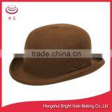 2016 New Style Wool Felt Bowler Hats With Bowknot thumbnail-3