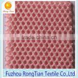 Pink Polyester Knitted 3d Air Mesh Fabric for Camera Bags