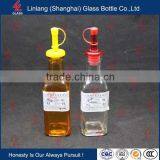 High Transparent Pumpkin Seed Oil Glass Bottle