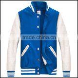 Newest Style Men and Women Pure Color Sweethearts Outfit Baseball Uniform Cardigan Add Wool Fleece Jacket thumbnail-2