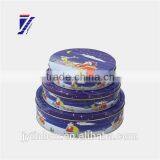 Round Boxes for Flower 3 Layers Custom Christmas Printed Cake Boxes