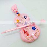 Promotional Candy Gift Toy With Best Prise Plastic Mini Violin Toy for Kids thumbnail-4