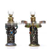 Factory Wholesale Beautiful Brand Custom Crystal Glass Perfume Bottle for Gift