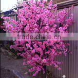 China Manufacturing Plants Artificialpeach Blossom Tree /plastic Peach Tree for Outdoor Decoration thumbnail-1