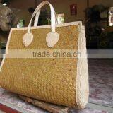 High Quality Best Selling Bamboo Shopping Bags Handbag With Handle From Vietnam thumbnail-1