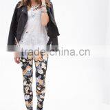 New Women Floral Print Leggings Stretchy Sexy Jeggings Pencil Pants Plus Size thumbnail-5