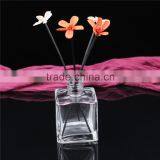 Classic Square Home Decoration Fragrance Diffuser Glass Bottle