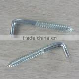 Wood Screw Hook, Angle Hook Wood Screw thumbnail-1