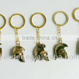 Metal Helmet Keychain