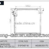 Aluminum Condenser for Mercedes Benz V-class 638/2(v200)VITO Box Bus 110 CDI 2.2