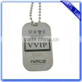 Promotional Customized Silver Enamel Dog Tags for Sales