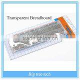 Solderless Solder Less Clear Transparent Breadboard Tie-Point Tiepoint 830 Holes A109
