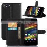 Bottom Price Promotional Leather Stand Cover for Wiko Slide 2 thumbnail-1