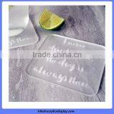New Style Best-Selling Acrylic Drink Coasters for Retail thumbnail-3