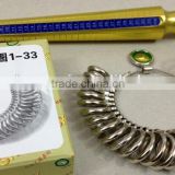Jewelry tools A Set of Ring Sizes and Ring Size Stick