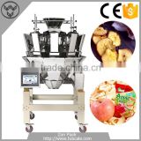 Small Dried Fruit Multihead Weigher Dried Apple Weighing Machine