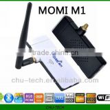 Momi M1 RK3188 Quad-core ARM Cortex-A9 1.6GHz 2G DDR3 Ram 8G Rom Android 4.1 Bluetooth WIFI HDMI Android Mini PC Google TV Box