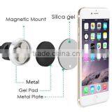 Aluminum Design Sticky Gel Universal Air Vent Magnet Phone Holder for Promotion thumbnail-3