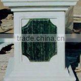 Royal Manor Design Natural Stone Granite Marble Column Base thumbnail-2