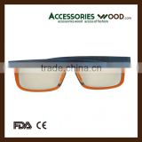2016 Wood Polarized Optical Glasses 100% Handmade and High Quality with Adjustable Hingles