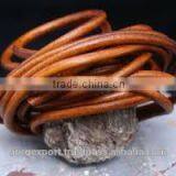 4mm Round Leather Cord From BORG EXPORT thumbnail-2